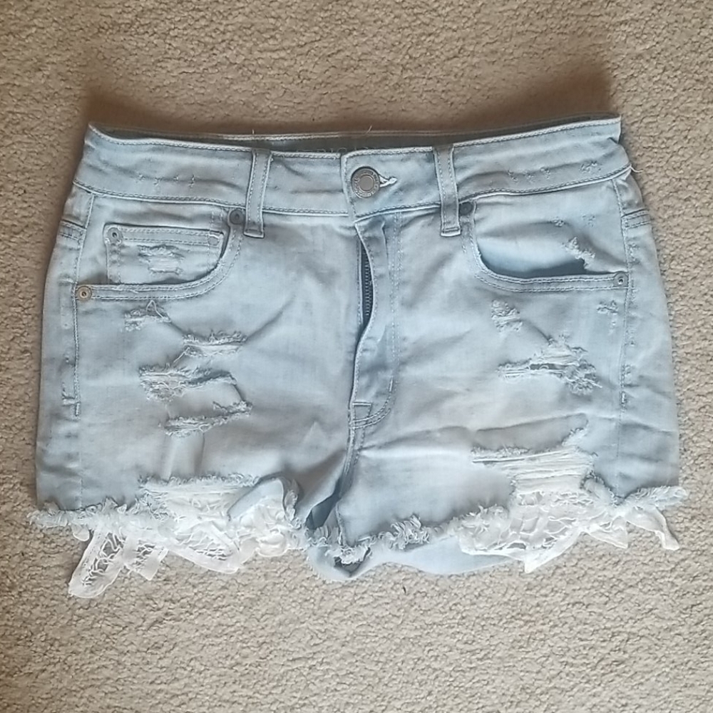 American Eagle High Rise Shortie